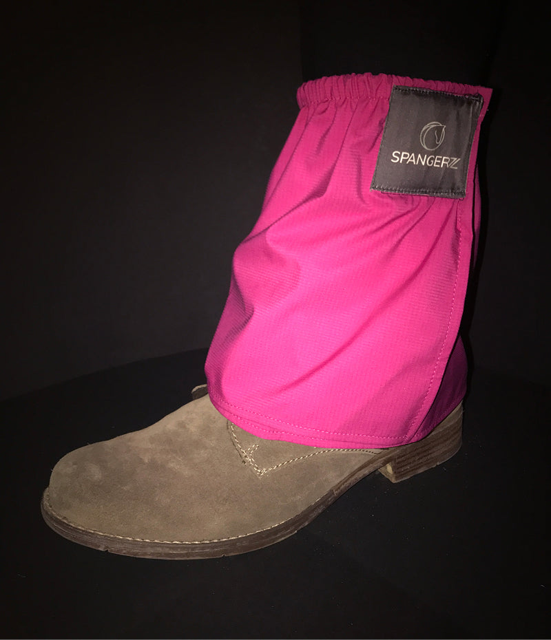 SPANGERZ ShoeCapes Elegant Pink/ kein Schmutz im Schuh